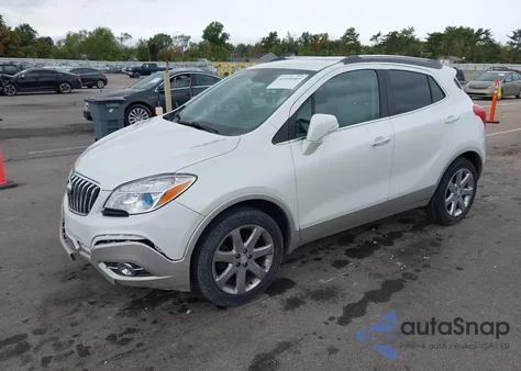 2014 Buick Encore Leather z USA, uszkodzony, nr VIN KL4CJGSBXEB648825